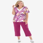 2-Piece Tunic and Capri Set image number null