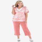 2-Piece Tunic and Capri Set image number null