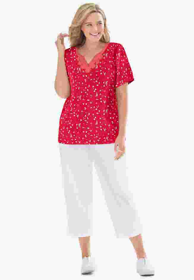 2-Piece Tunic and Capri Set image number 0
