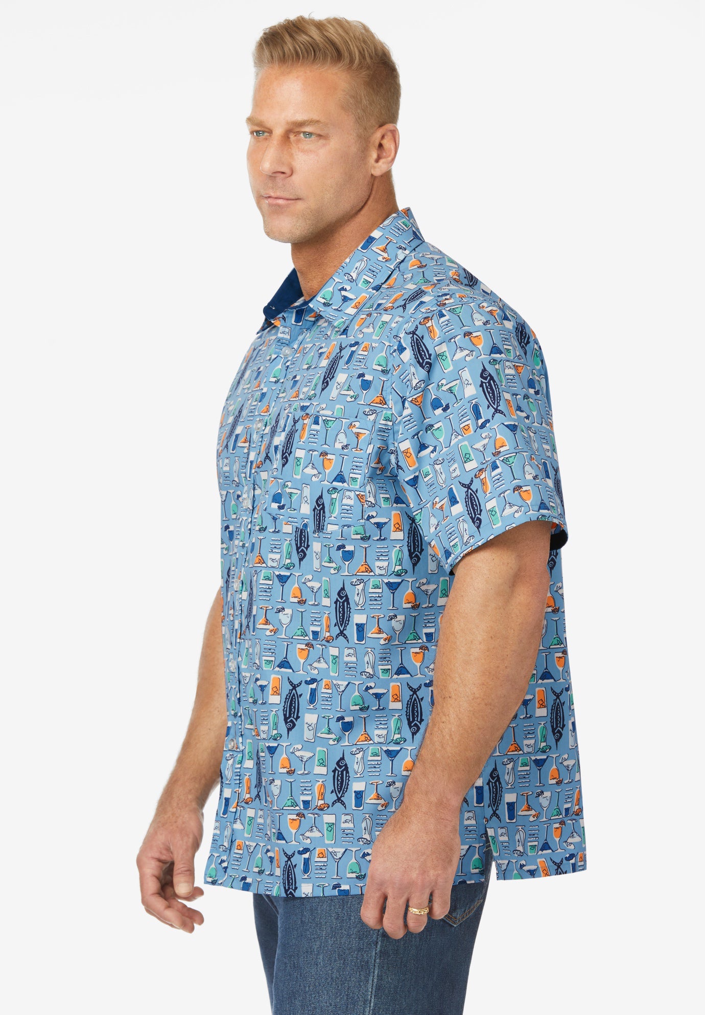 The No-Tuck Casual Short Sleeve Shirt image number 2