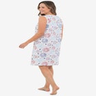 Short Sleeveless Sleepshirt image number null