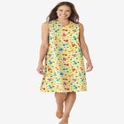 Short Sleeveless Sleepshirt image number null