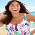 Longer-Length Tankini Top image number null