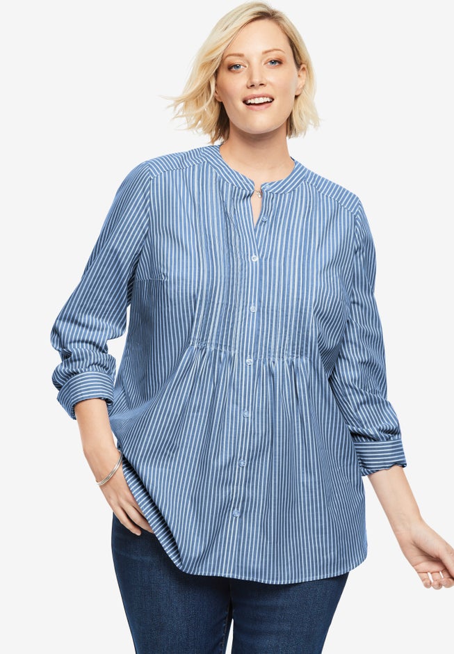 Perfect Pintucked Shirt image number 0