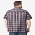 Plaid Wrinkle-Resistant Short Sleeve Button Down image number 1
