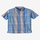 Plaid Wrinkle-Resistant Short Sleeve Button Down image number 0