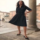 Soft Denim Shirtdress image number null