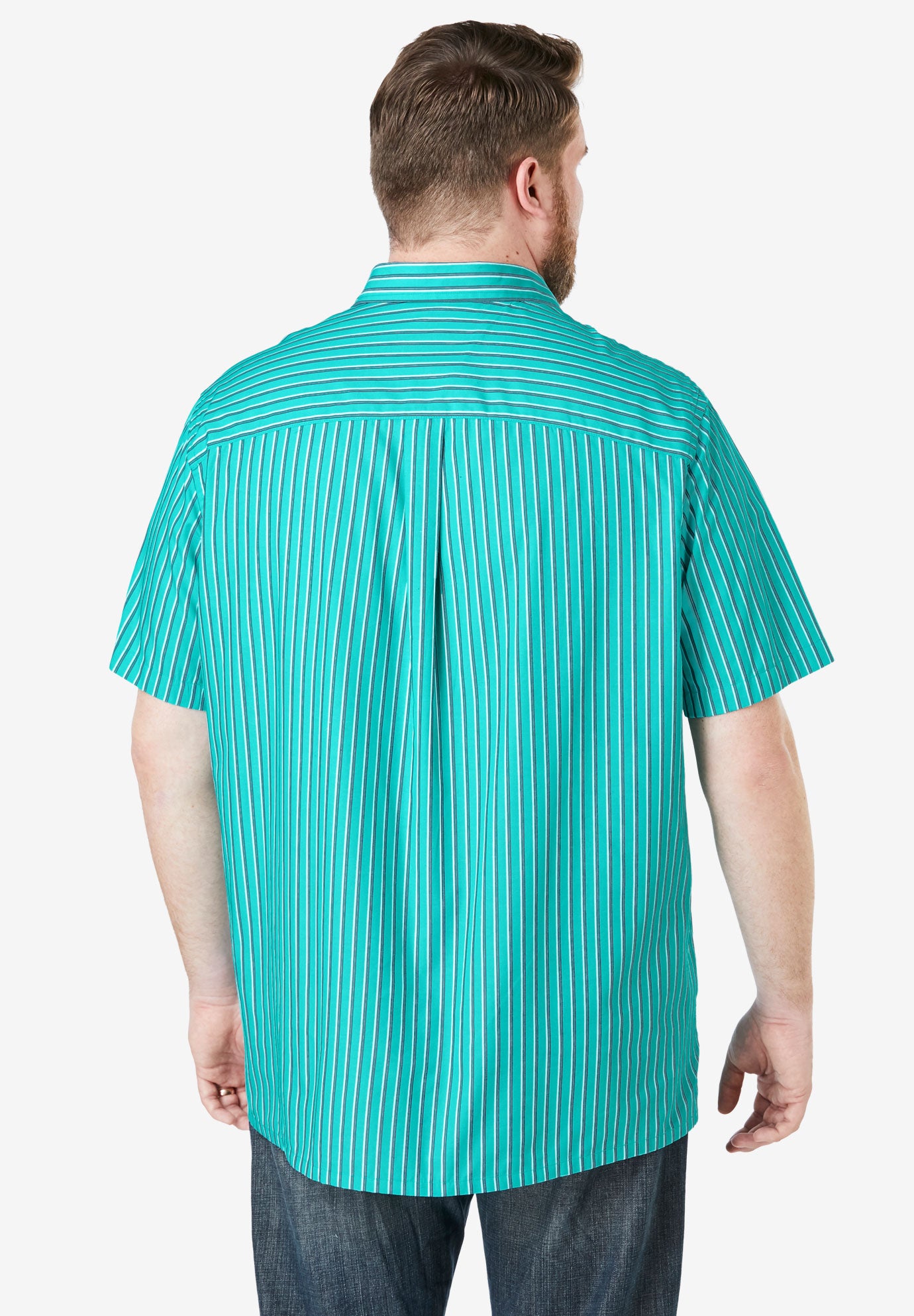 Wrinkle-Resistant Short Sleeve Button Down image number 1