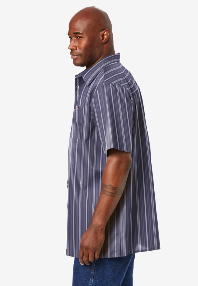 Wrinkle-Resistant Short Sleeve Button Down image number 2