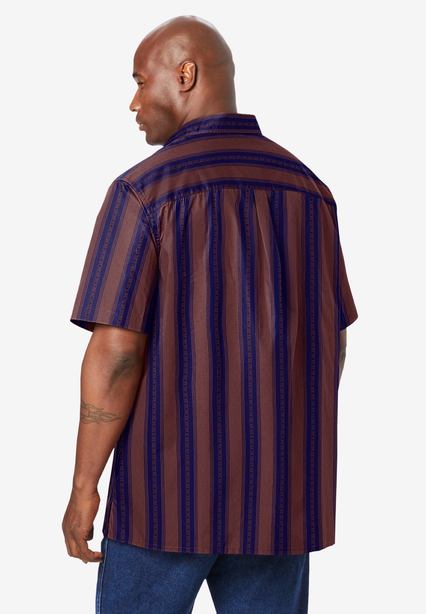 Wrinkle-Resistant Short Sleeve Button Down image number 1