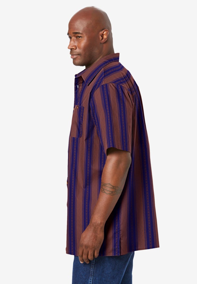 Wrinkle-Resistant Short Sleeve Button Down image number 2