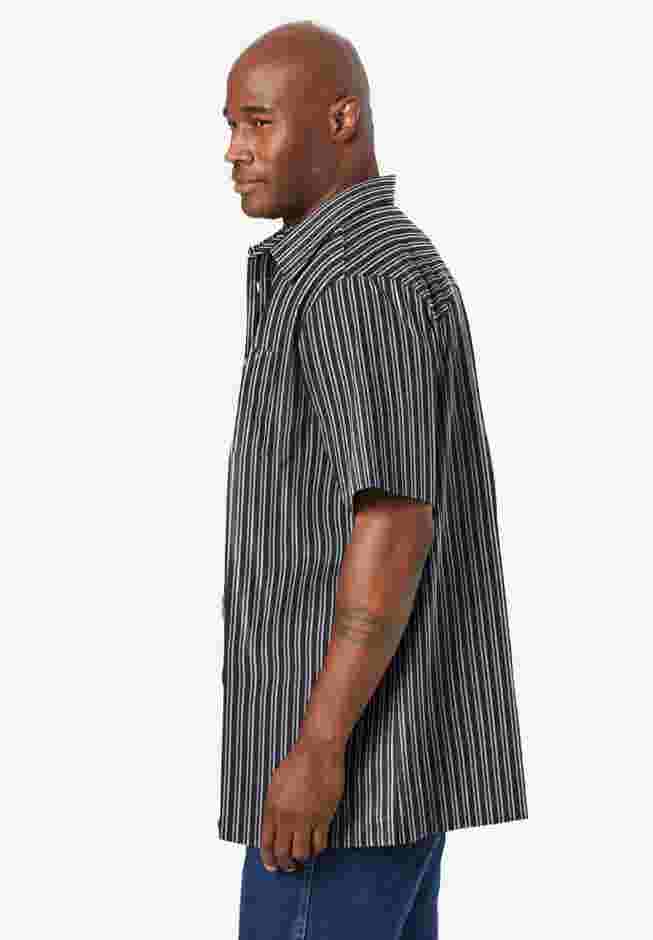 Striped Short-Sleeve Sport Shirt image number 2