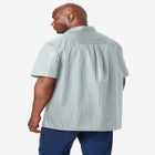 Wrinkle-Resistant Short Sleeve Button Down image number null