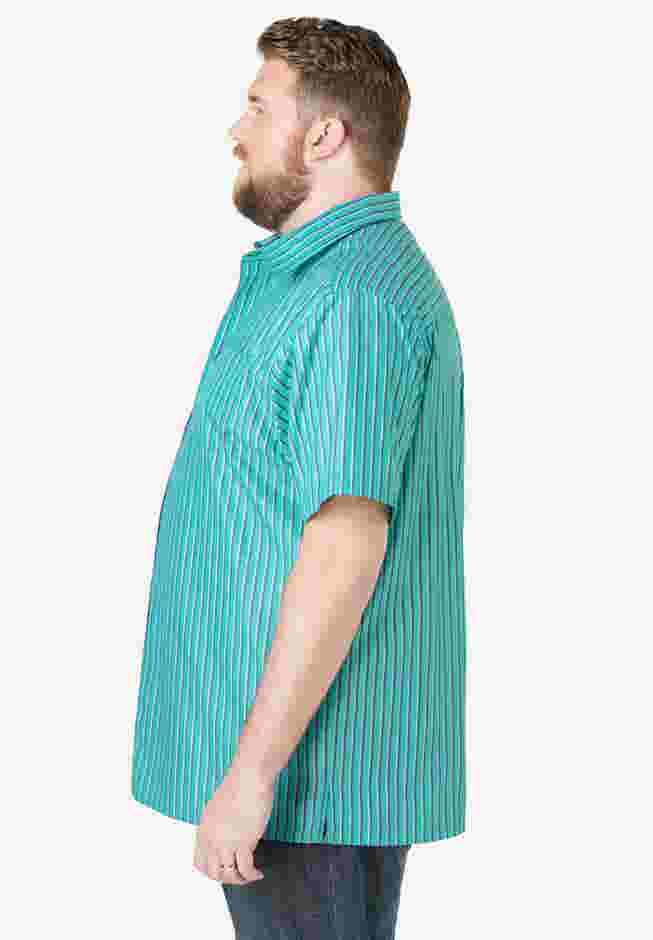 Striped Short-Sleeve Sport Shirt image number 2