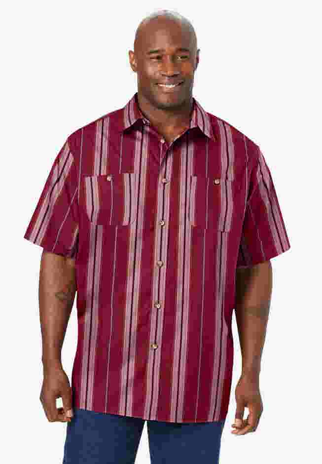 Wrinkle-Resistant Short Sleeve Button Down image number 0