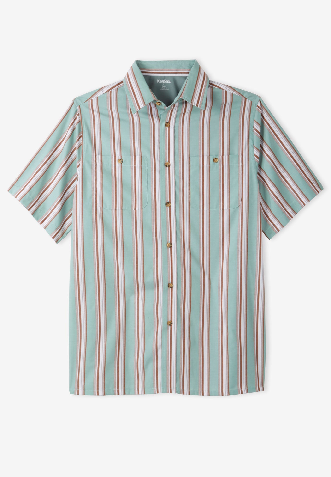 Wrinkle-Resistant Short Sleeve Button Down image number 0