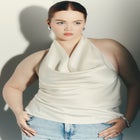 Satin Halter Top image number null