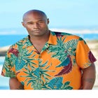 Printed Camp Shirt image number null