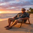 Printed Camp Shirt image number null