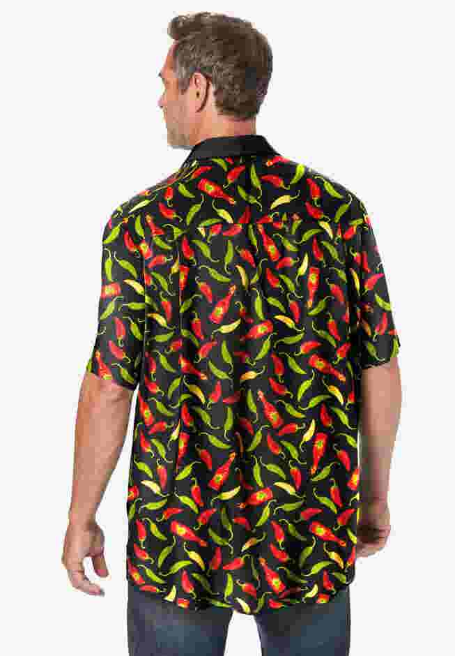 Printed Camp Shirt image number 1