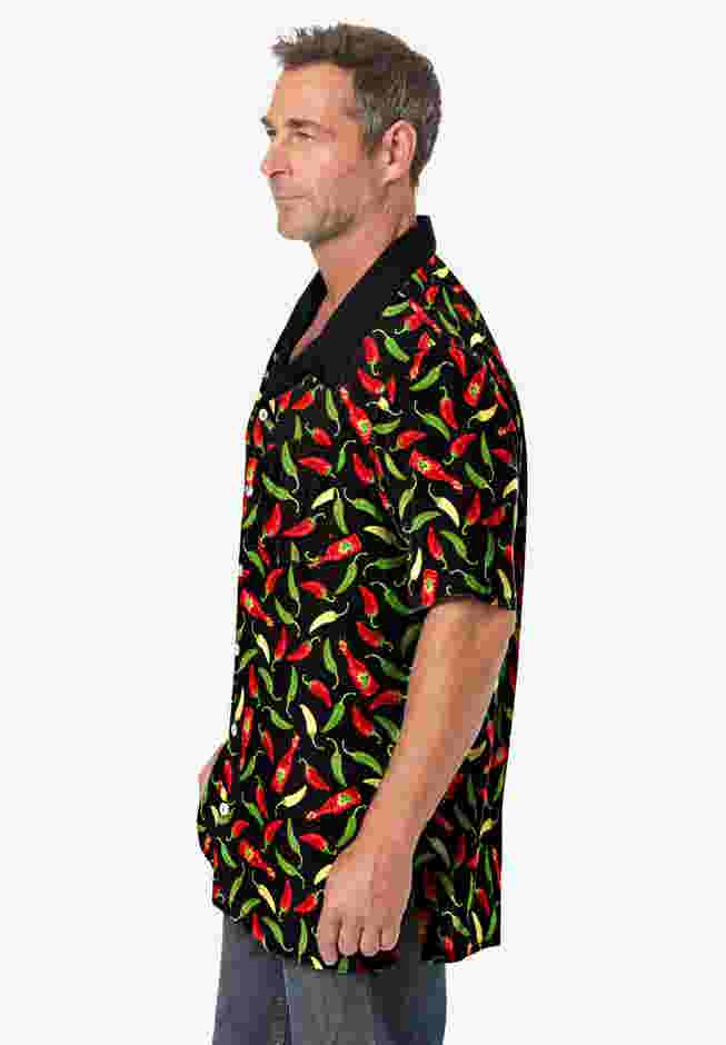 Printed Camp Shirt image number 2