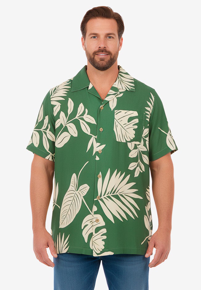 Printed Camp Shirt image number 1