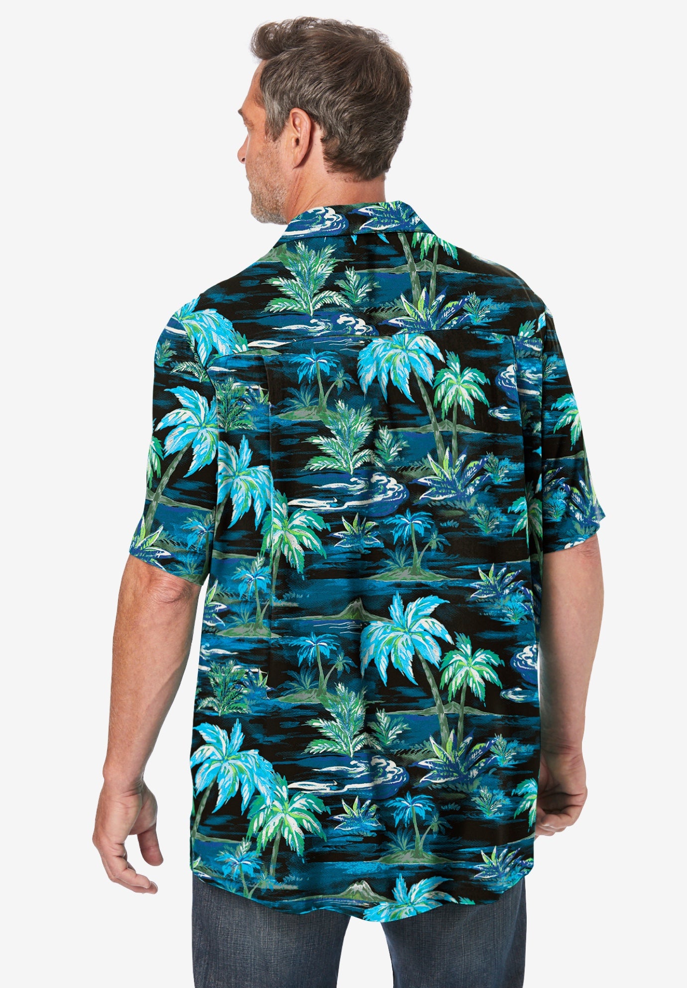 Printed Camp Shirt image number 1