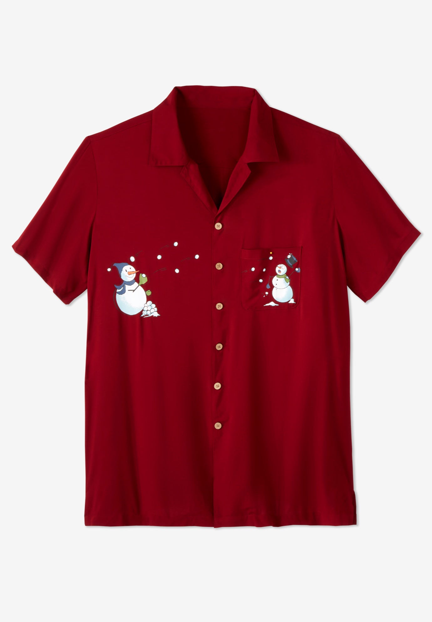 Printed Camp Shirt image number 0