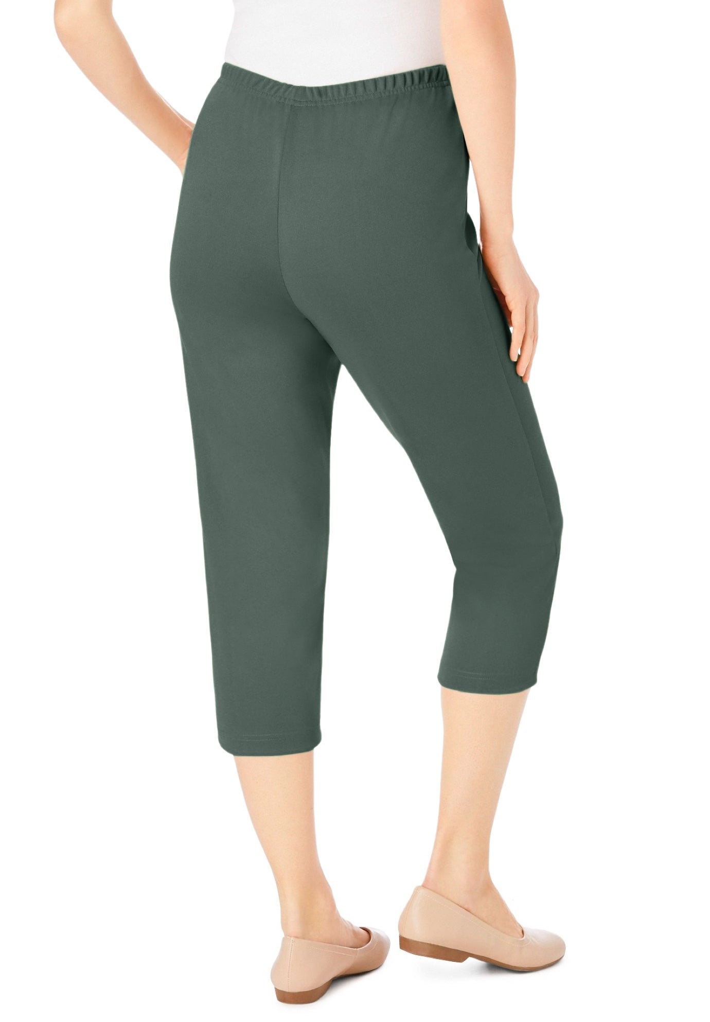 The Hassle-Free Soft Knit Capri image number 1