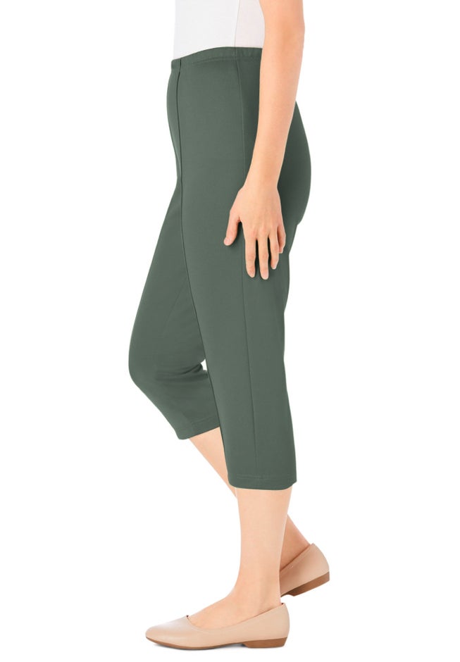 The Hassle-Free Soft Knit Capri image number 2