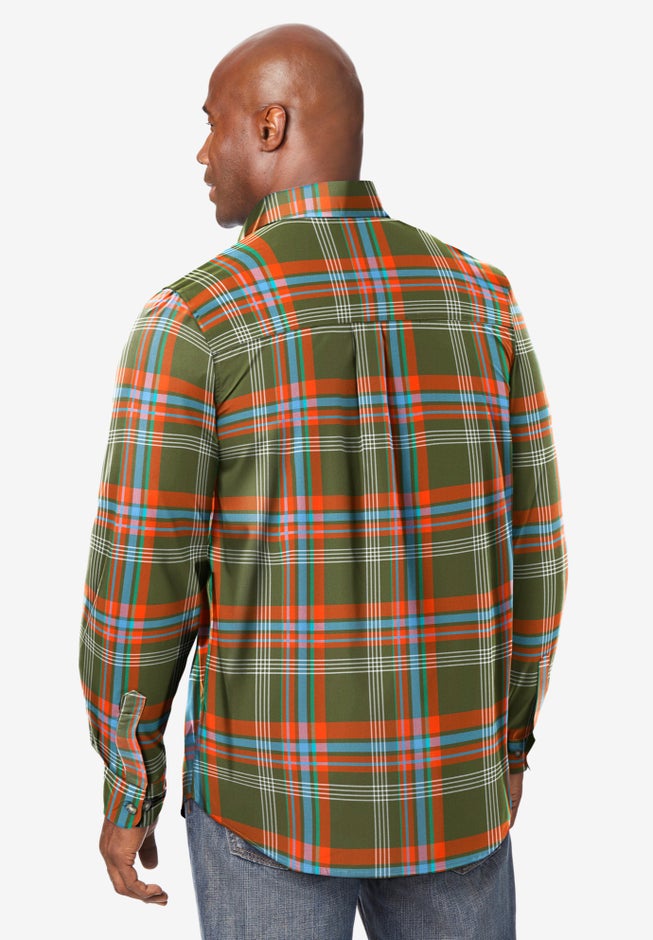 Long Sleeve Wrinkle Free Sport Shirt image number 1