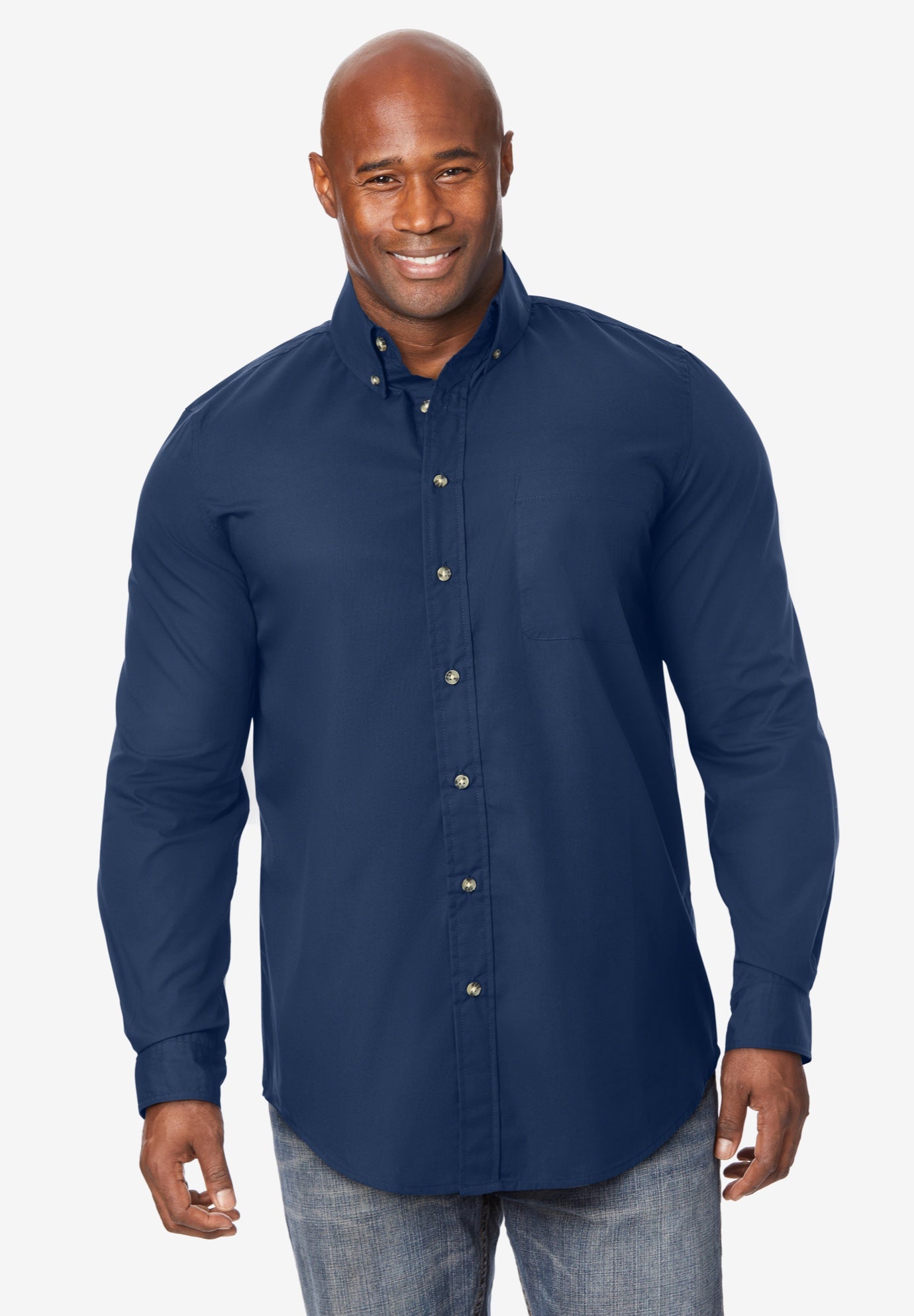 Long Sleeve Wrinkle Free Sport Shirt image number 0