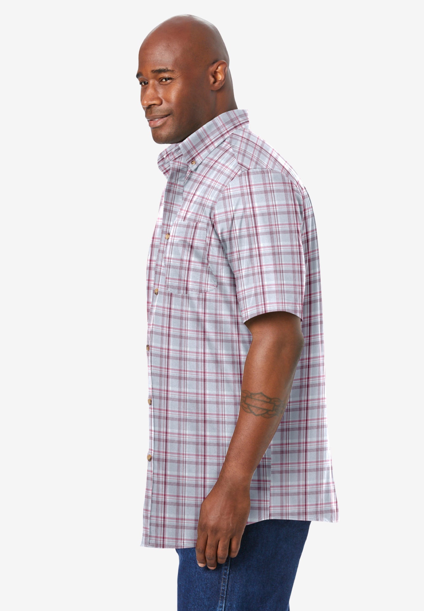 Short Sleeve Wrinkle-Free Sport Shirt image number 2