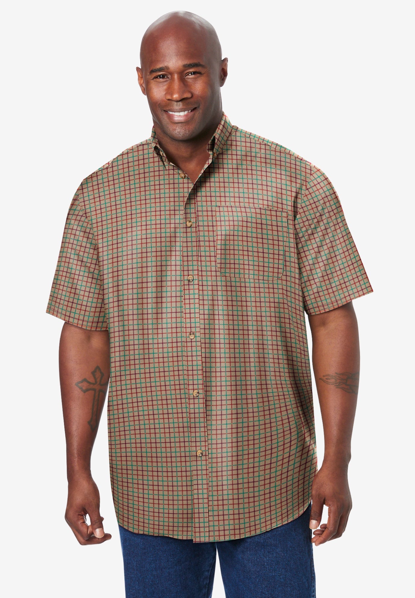 Short Sleeve Wrinkle-Free Sport Shirt image number 0