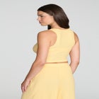 The Scoop Neck Tank - Modal Silk Rib image number null