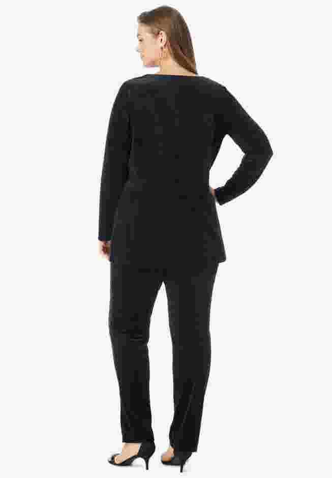 Velour Tunic & Pant Set image number 1