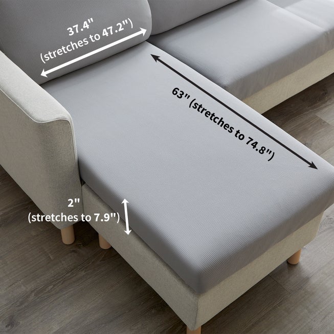 Wonder Chaise Slipcover image number 5