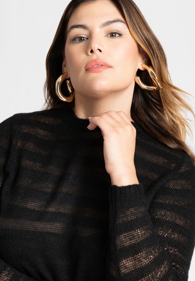Curved Ccb Earrings image number null