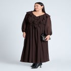 Cascade Ruffles Maxi Dress image number null