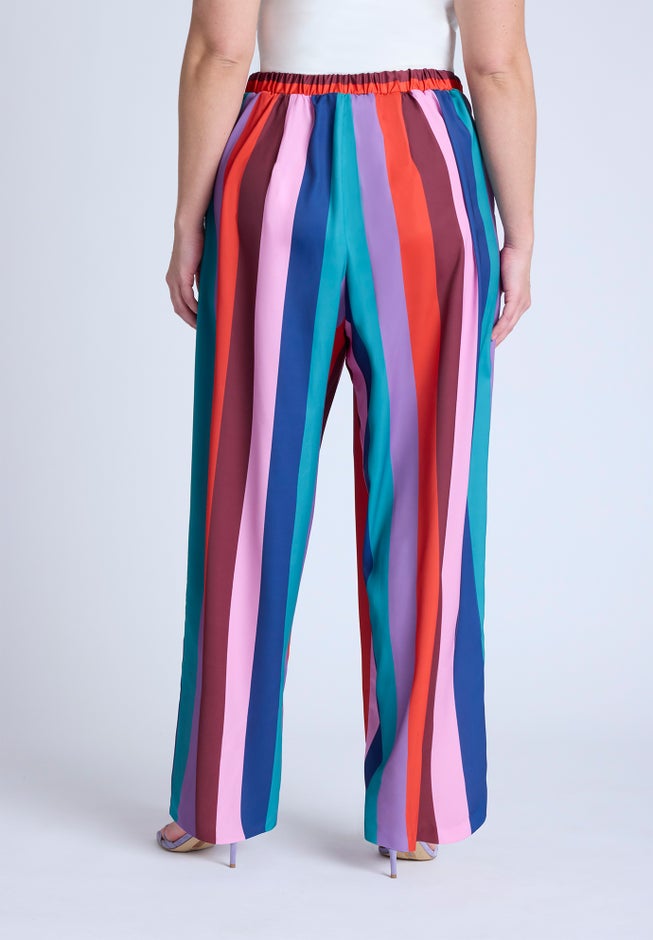 Pull On Printed Wide Leg Pant image number 2