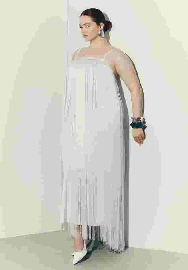 Fringe Maxi Dress image number 0
