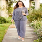 Beaded 3-Piece Pant Suit  image number null