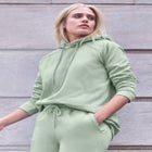 Hooded Fleece Boxy Sweatshirt image number null