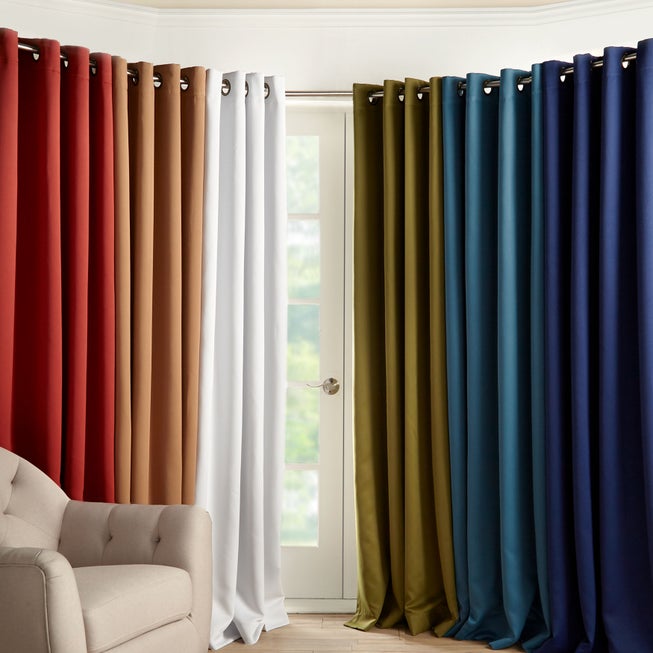 Edison Blackout Grommet Curtain image number 1
