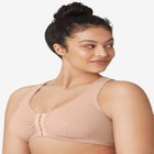 Glamorise® Front-Close Lace Back Bra image number null