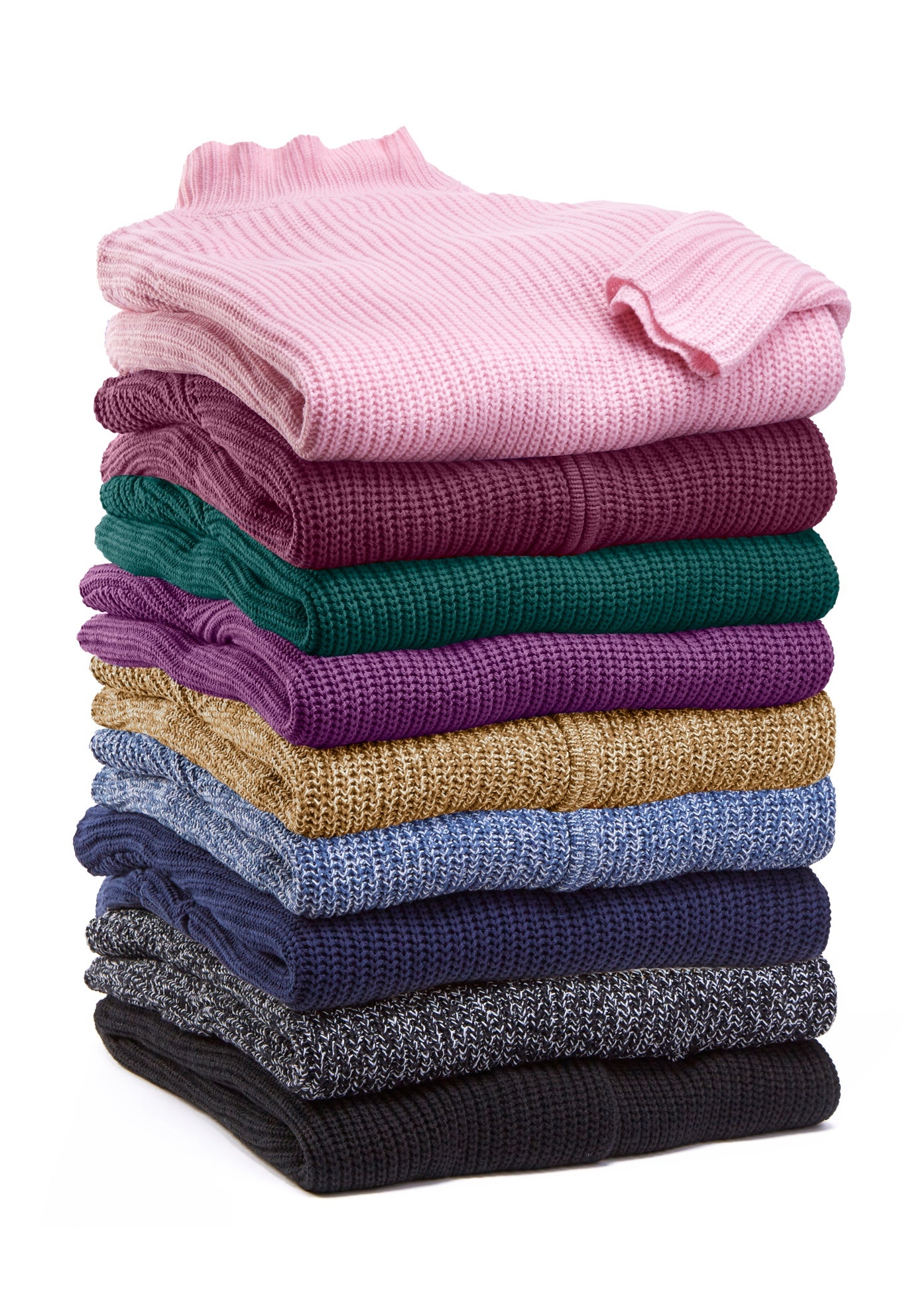 Zip Front Shaker Cardigan image number 1