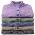 Marled Jacket Duster Sweater image number 2