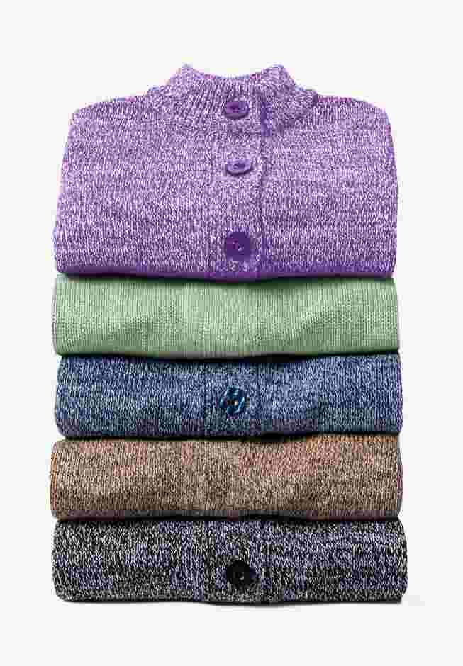 Marled Sweater Jacket image number 1