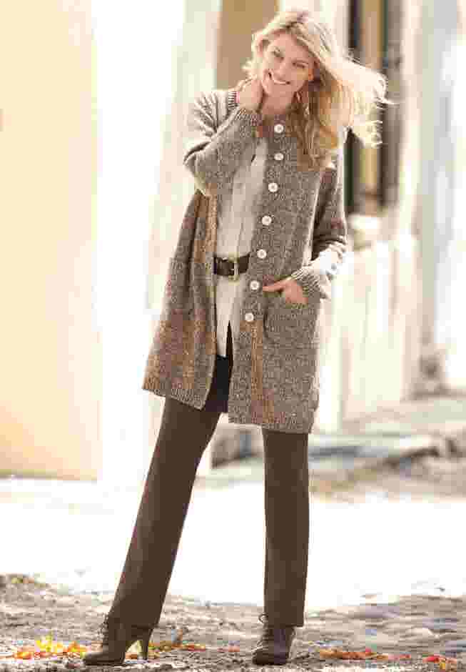 Marled Sweater Jacket image number 2