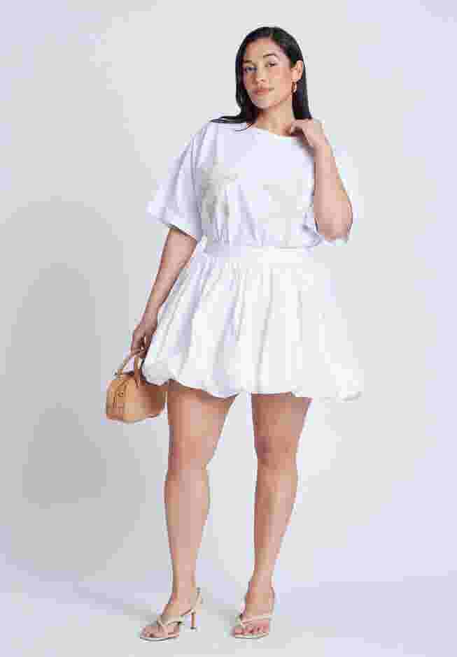 Mini Bubble Hem Skirt image number 1
